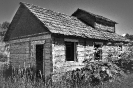 Abandoned sourdough's cabin